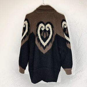 Vintage 1980’s Cervelle Chunky Wool Cardigan Size Large